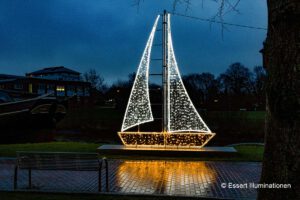 Weihnachtsbeleuchtung von Essert-Illuminationen in Cuxhaven
