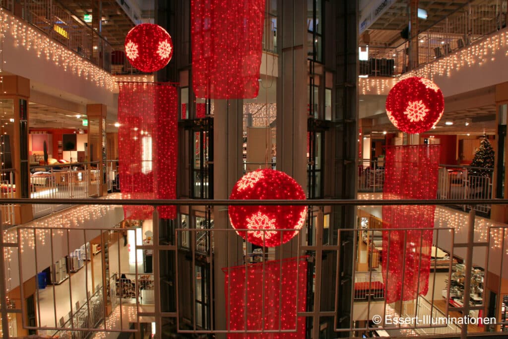 LED-Weihnachtsdeko Shopping Center